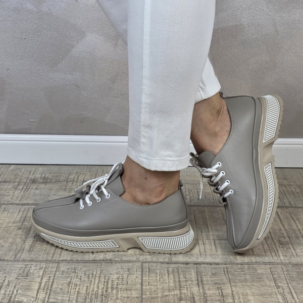 Pantofi casual/sport dama MANOS.RO piele naturala PS731 - Img 3