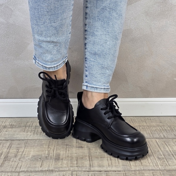 Pantofi dama casual FORMAZIONE piele naturala PC2359 - Img 3