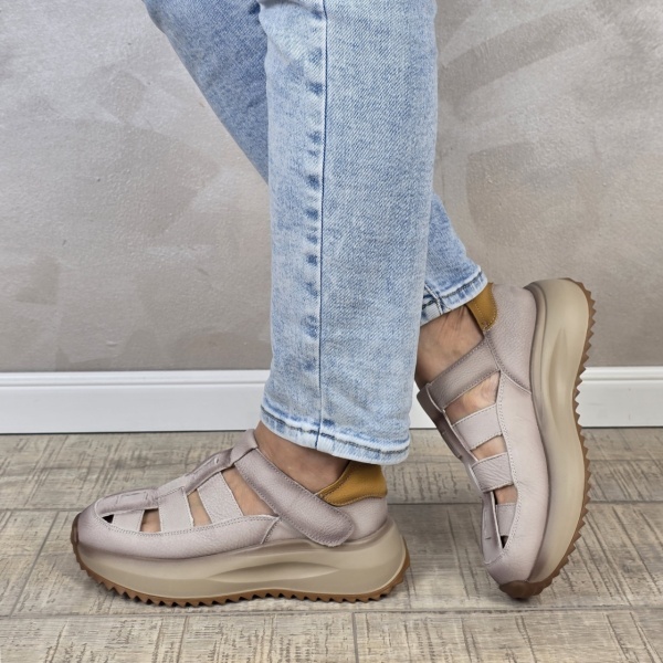 Pantofi dama casual Franco piele naturala PV2161 - Img 3