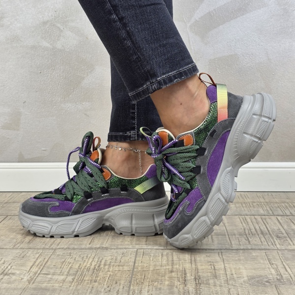 Pantofi dama sport FEELING piele naturala PS805 - Img 2