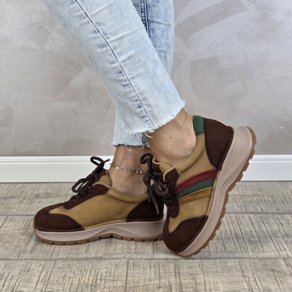 Pantofi dama sport FEELING piele naturala PS817 - Img 2