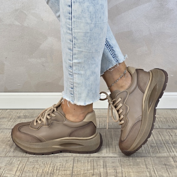 Pantofi dama sport FEELING piele naturala PS822 - Img 2