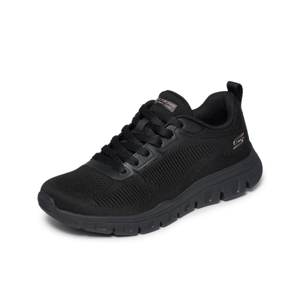 Pantofi dama sport Skechers® Bobs Squad Chaos 117700 BBK - Img 3