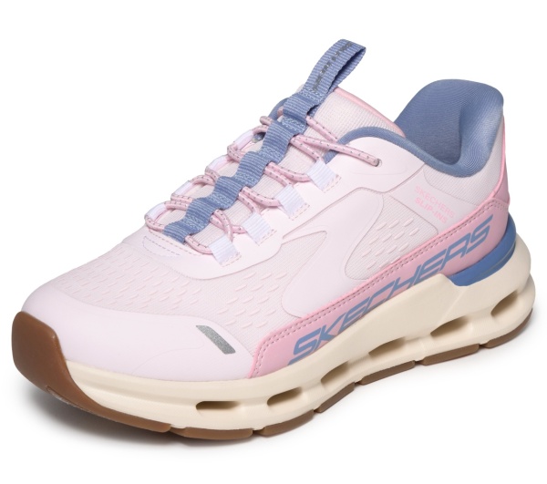 Pantofi dama sport Skechers®, GLIDE-STEP, din material textil 303654L LTPK - Img 4