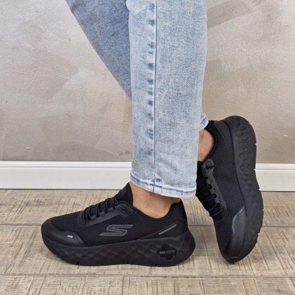 Pantofi dama sport Skechers® GO WALK Max Cushioning 126030 BBK - Img 4