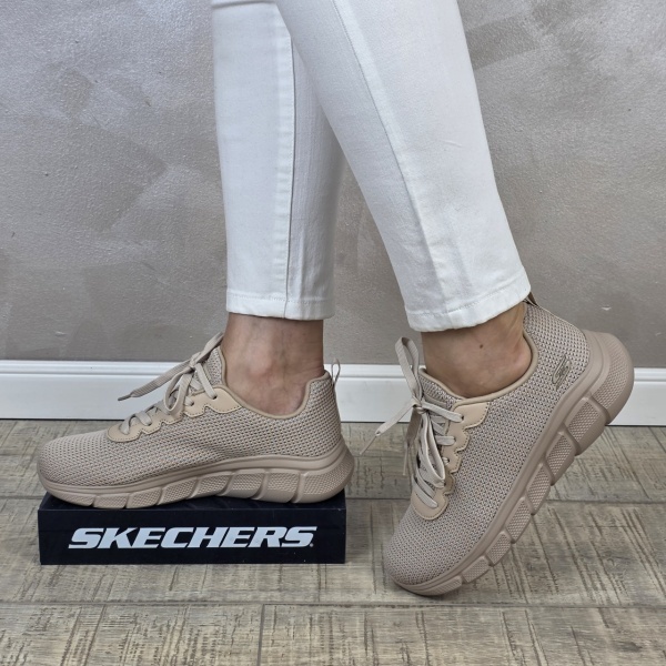 Pantofi dama sport Skechers® BOBS Sport B Flex - Visionary Essence