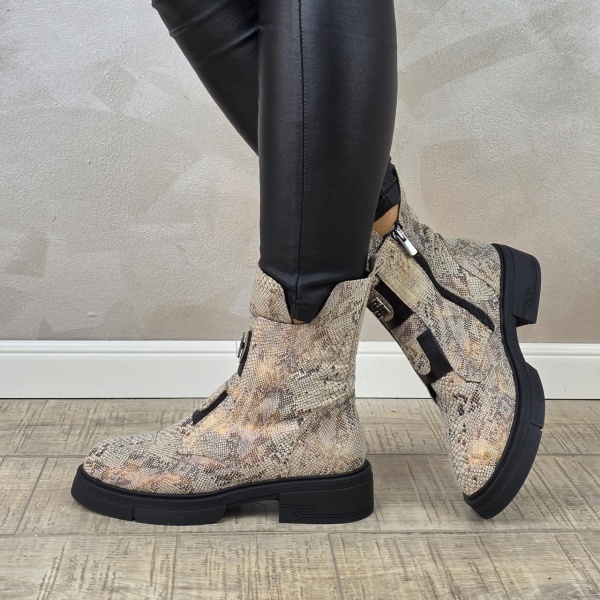 Ghete casual dama MANOS.RO piele naturala GD2332 - Img 2