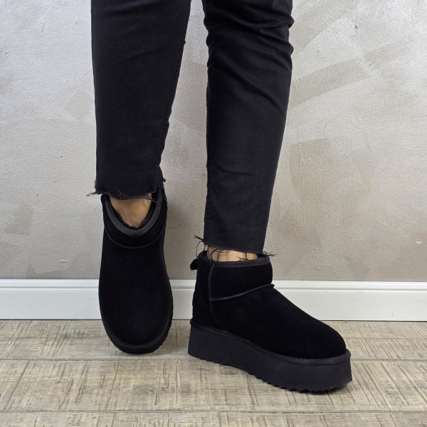MANOS.RO Ghete dama piele naturala Water Repellent ANA VIOTTI GD2383 - Img 3