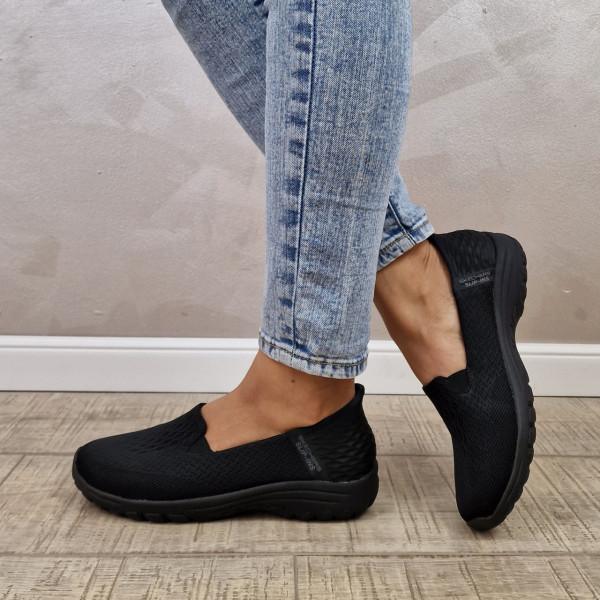 MANOS.RO Pantofi dama sport Skechers® SLIP-INS 158698 BBK - Img 3