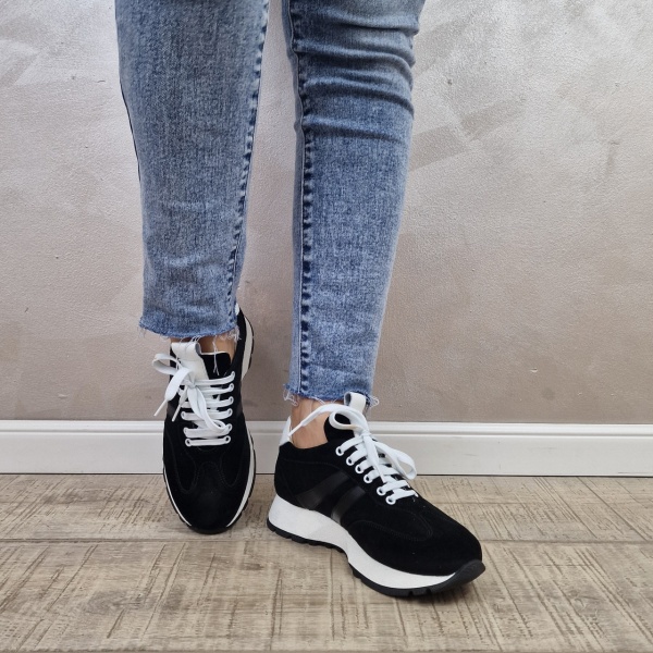 Pantofi casual/sport dama MANOS.RO piele naturala PS482 - Img 3
