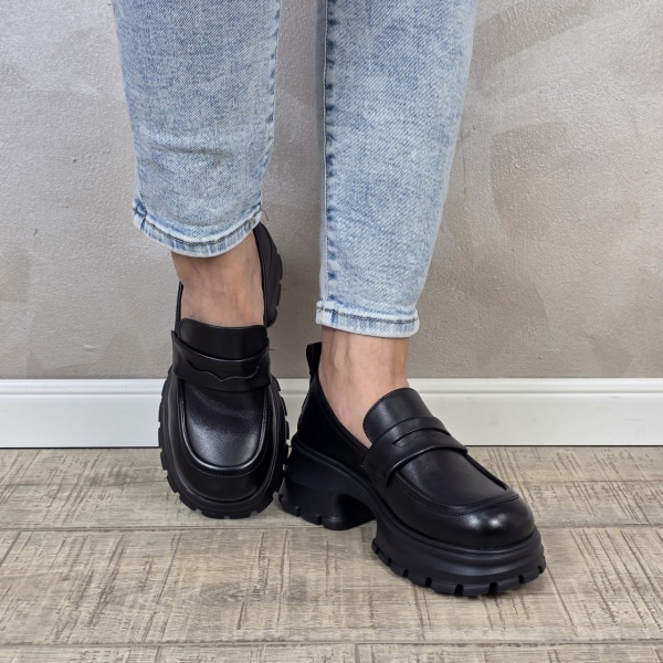 Pantofi dama casual FORMAZIONE piele naturala PC2362 - Img 2