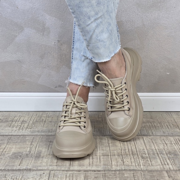 Pantofi dama casual Franco piele naturala PC2338 - Img 3