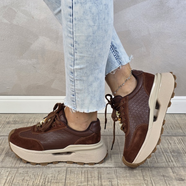 Pantofi dama sport FEELING piele naturala PS814 - Img 2
