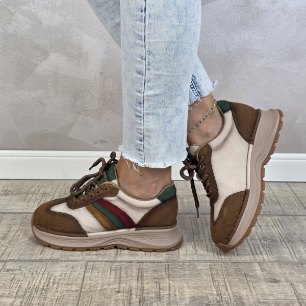 Pantofi dama sport FEELING piele naturala PS816 - Img 2