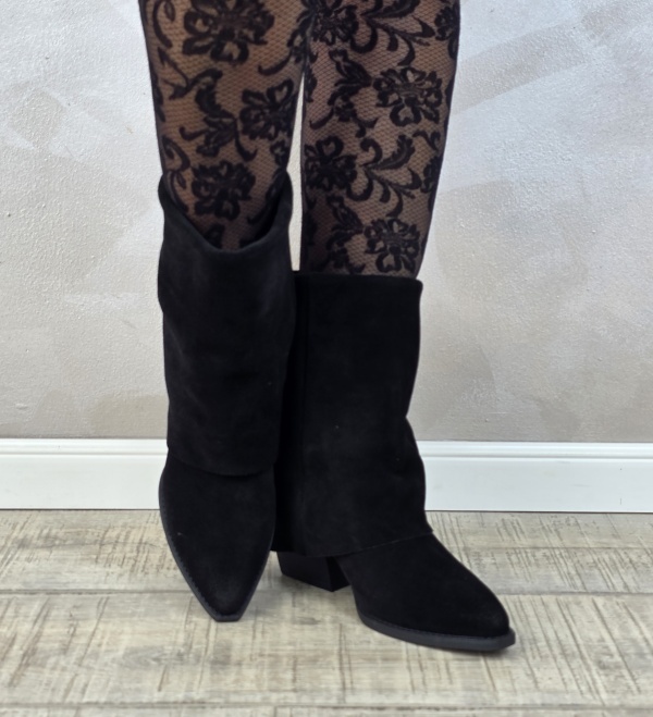 Botine/Ghete dama piele naturala MANOS.RO BT339 - Img 3