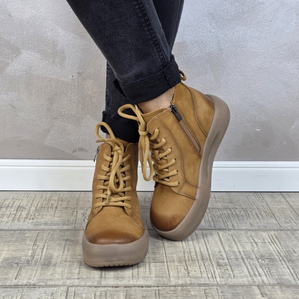 GHETE dama casual Feel piele naturala GD2587 - Img 3