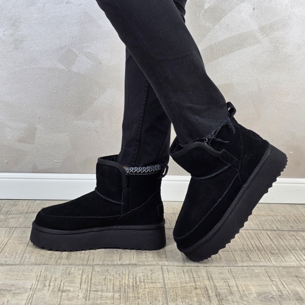 MANOS.RO Ghete dama piele naturala Water Repellent ANA VIOTTI GD2382 - Img 3