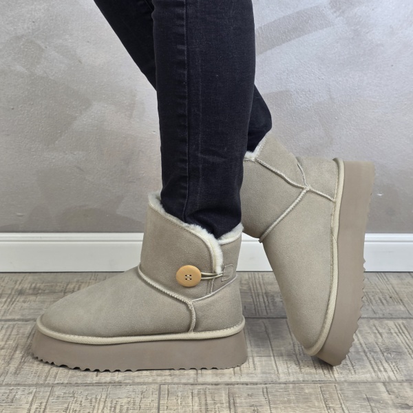 MANOS.RO Ghete dama piele naturala Water Repellent ANA VIOTTI GD2529 - Img 3