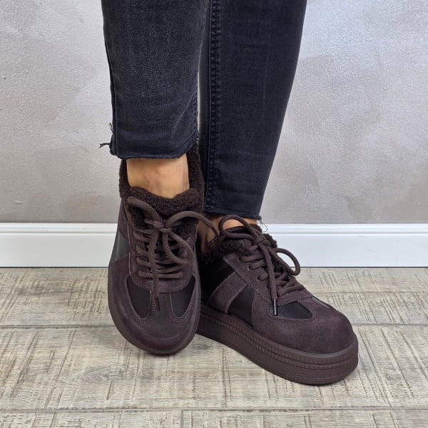 MANOS.RO Pantofi dama casual sport piele naturala FILIPPO PS883 - Img 2