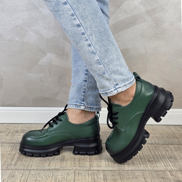 Pantofi dama casual FORMAZIONE piele naturala PC2357 - Img 4