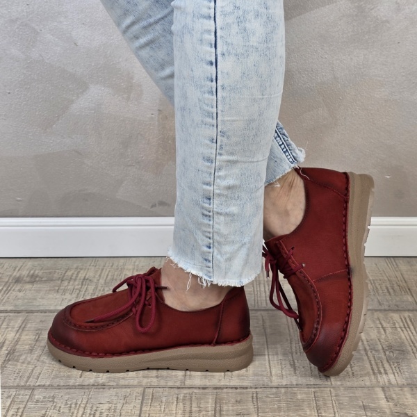 Pantofi dama casual Franco piele naturala PC2382 - Img 4