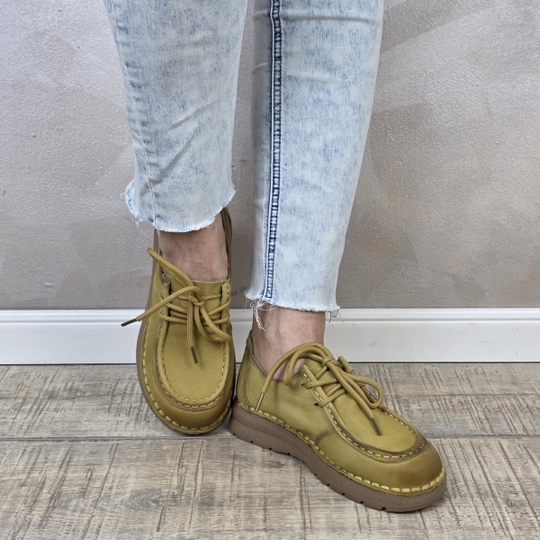 Pantofi dama casual Franco piele naturala PC2384 - Img 3