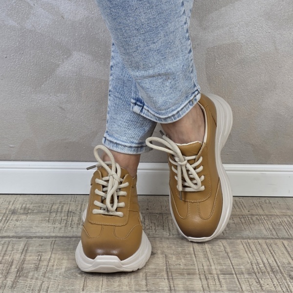 Pantofi dama casual Franco piele naturala PS686 - Img 2