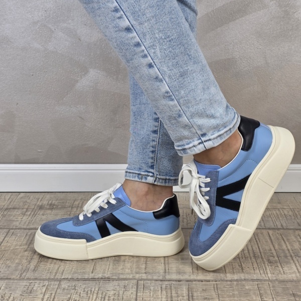 Pantofi dama sport BERLINER piele naturala PS674 - Img 4