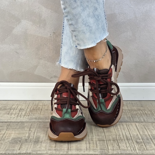 Pantofi dama sport FEELING piele naturala PS820 - Img 2