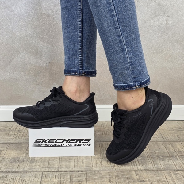 Pantofi dama sport Skechers® Bobs Skillz - Too Essential 117756 BBK - Img 5