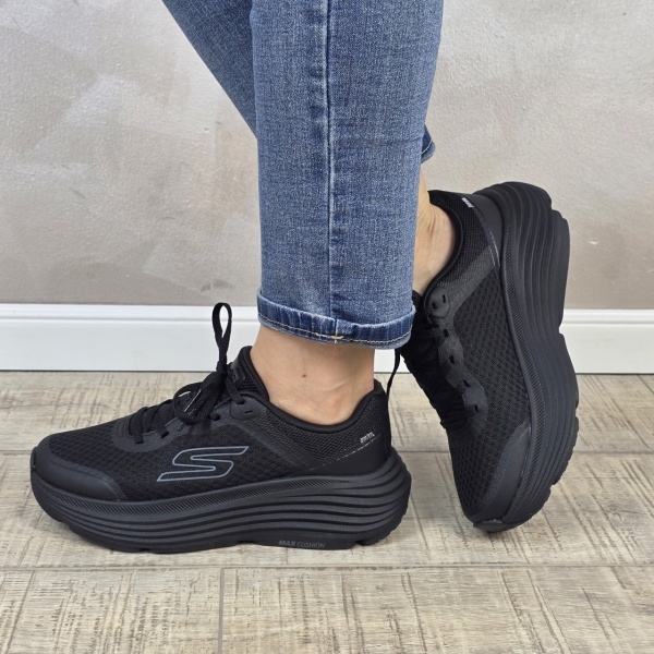 Pantofi dama sport Skechers®- Max Cushioning Endeavour 1 129470 BBK - Img 4