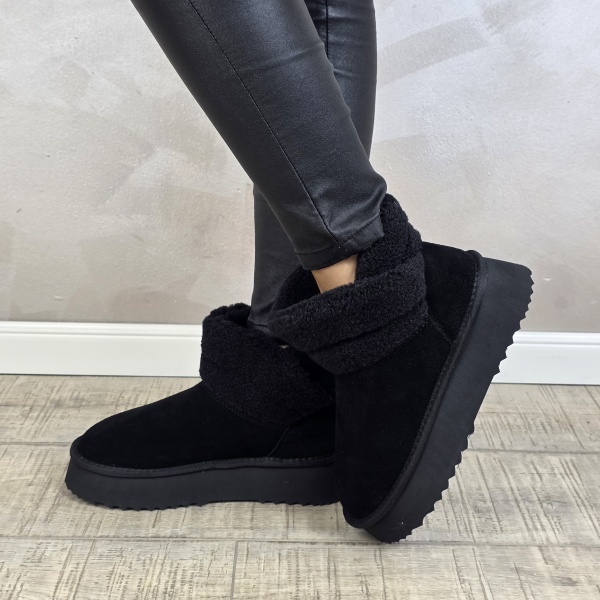 MANOS.RO Ghete dama piele naturala Water Repellent ANA VIOTTI GD2527 - Img 2