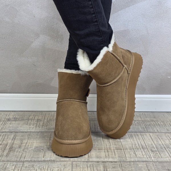 MANOS.RO Ghete dama piele naturala Water Repellent ANA VIOTTI GD2530 - Img 5