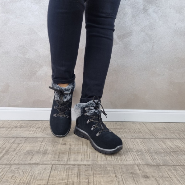 MANOS.RO Ghete dama Skechers 44777 BLK - Img 4