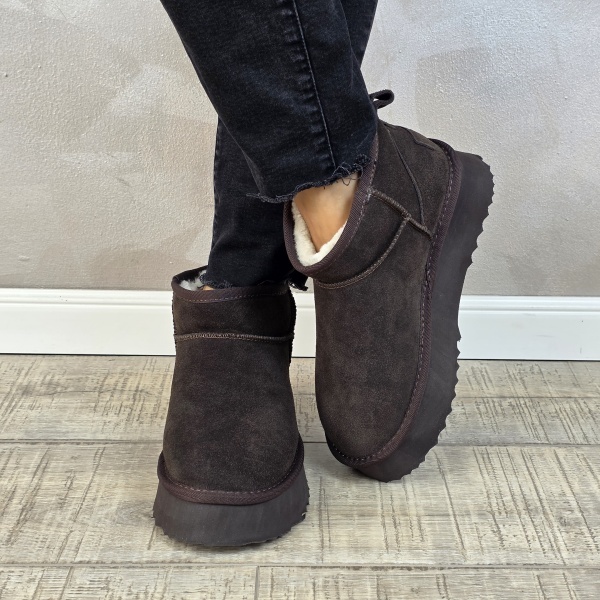 MANOS.RO Ghete/Pantofi dama piele naturala Water Repellent ANA VIOTTI GD2630 - Img 5