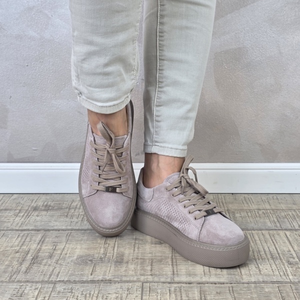 MANOS.RO Pantofi dama casual sport piele naturala FILIPPO PC2356 - Img 2