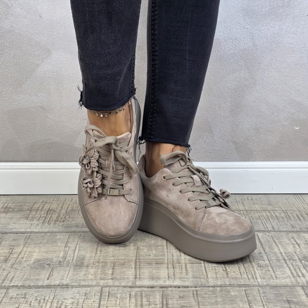 MANOS.RO Pantofi dama casual sport piele naturala FILIPPO PC2463 - Img 3
