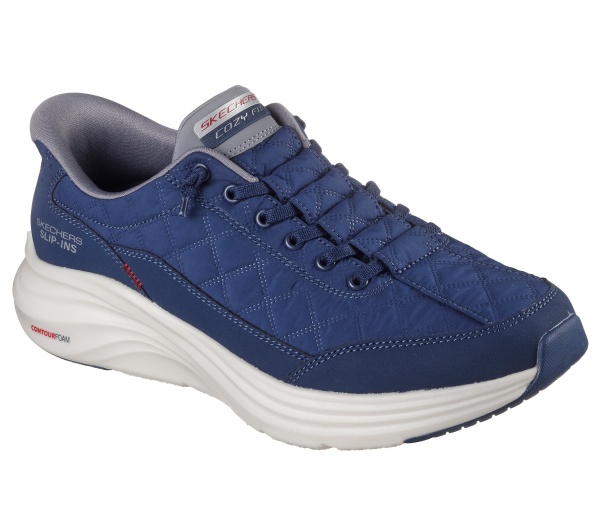 Pantofi barbati Skechers Skechers Slip-on- Contour Foam - Cozy Fit 232619 NVGY - Img 3