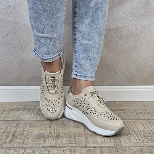 Pantofi dama casual ANA VIOTTI piele naturala PC2355 - Img 3