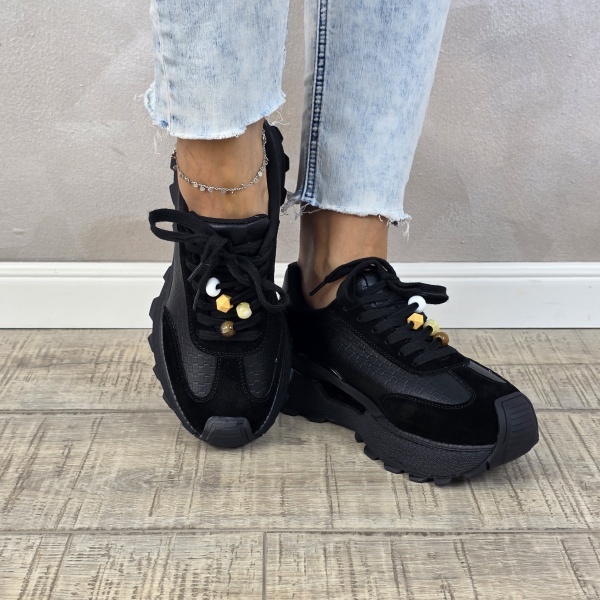 Pantofi dama sport FEELING piele naturala PS815 - Img 2