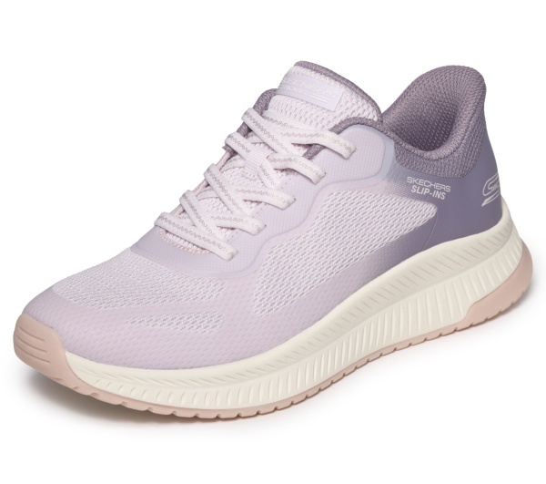 Pantofi dama sport Skechers® Bobs Squad 4 Staple Look purple 117624 PRMT - Img 2