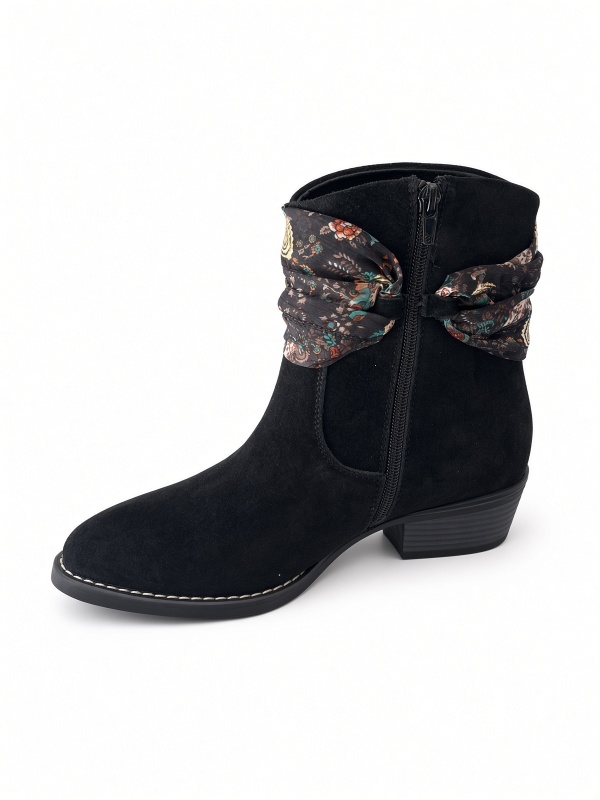 Botine/Ghete dama piele naturala MANOS.RO BT334 - Img 4