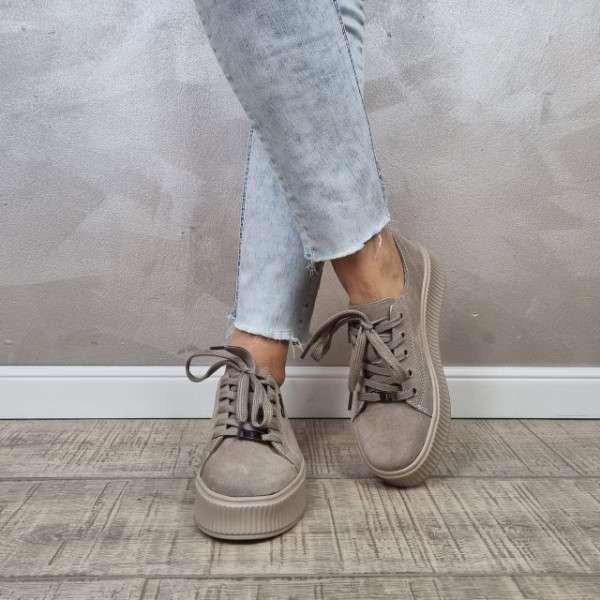 MANOS.RO Pantofi dama casual sport piele naturala FILIPPO PC1646 - Img 2