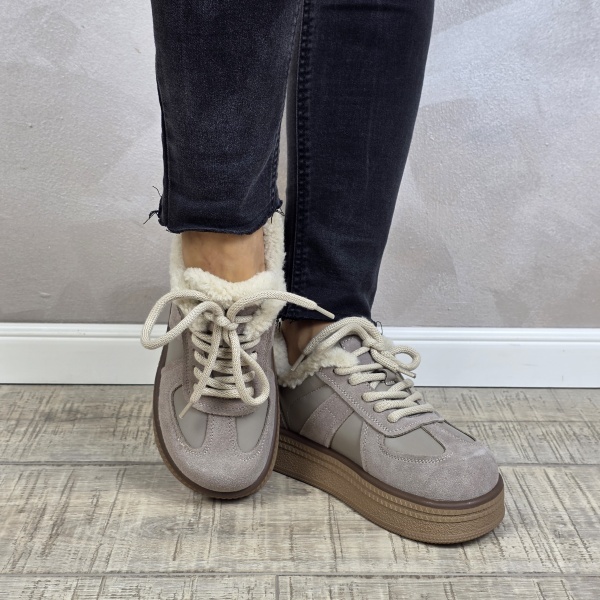 MANOS.RO Pantofi dama casual sport piele naturala FILIPPO PS884 - Img 2