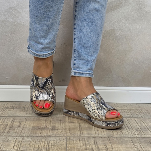 MANOS.RO Sandale dama piele naturala GOLD DEER SP918 - Img 3