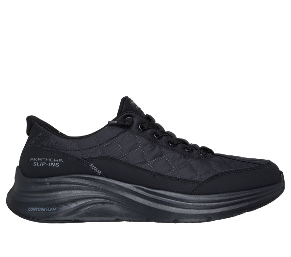 Pantofi barbati Skechers Skechers Slip-on- Contour Foam - Cozy Fit 232619 BBK - Img 5