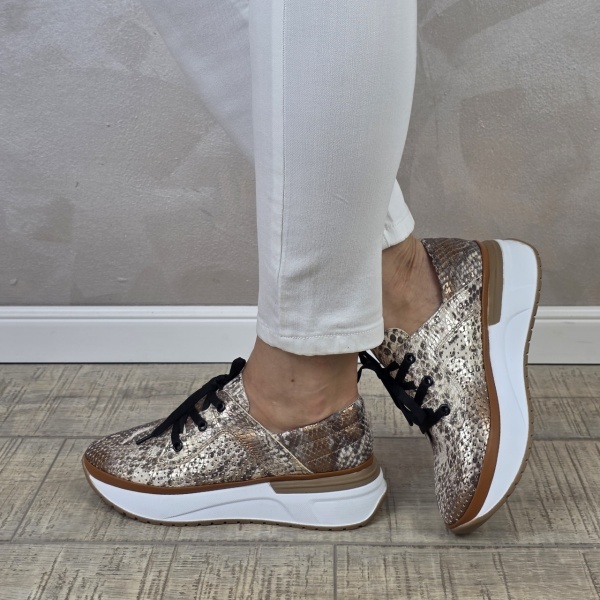 Pantofi casual/sport dama MANOS.RO piele naturala PS676 - Img 4