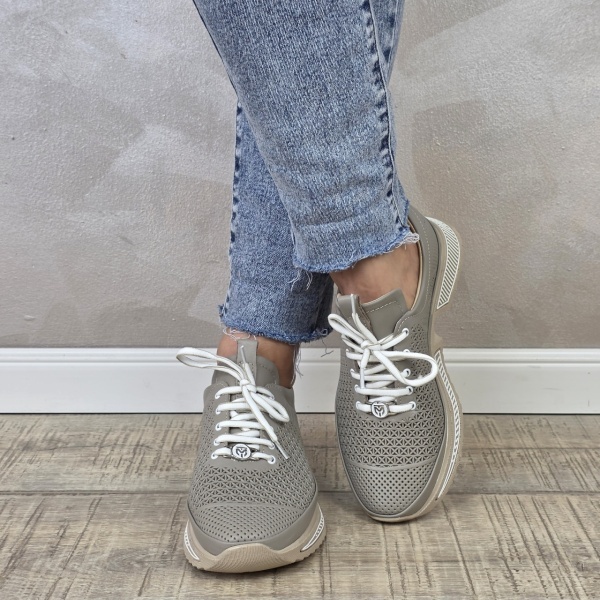 Pantofi casual/sport dama MANOS.RO piele naturala PS698 - Img 2