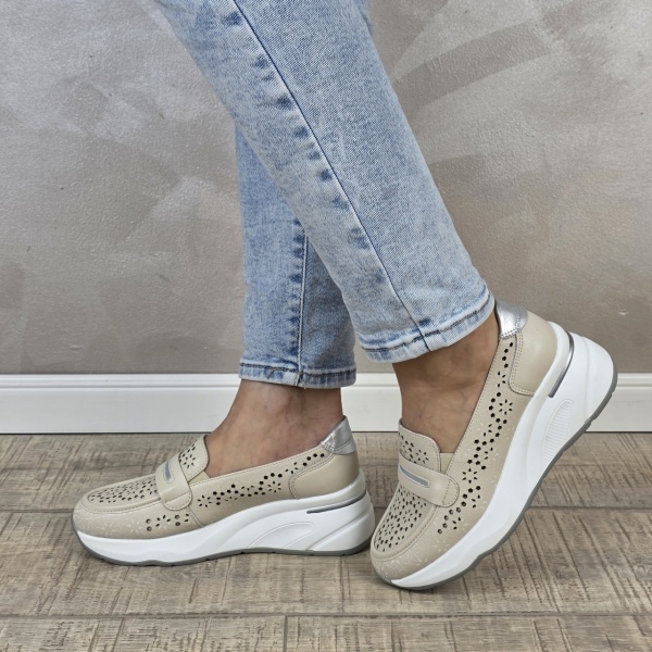 Pantofi dama casual ANA VIOTTI piele naturala PC2354 - Img 4