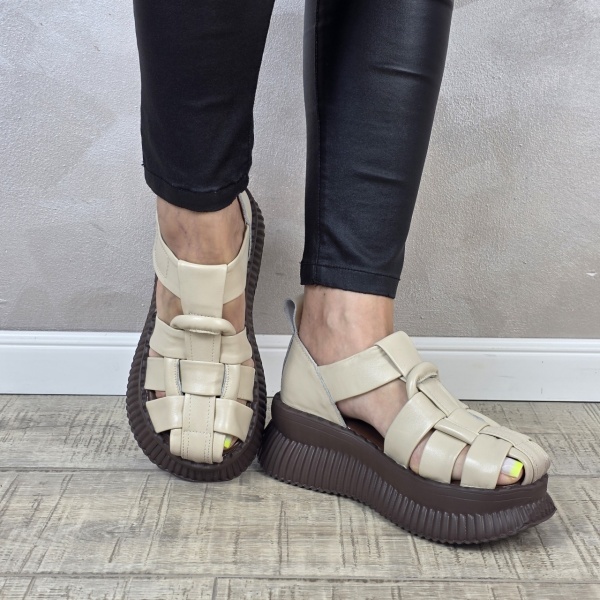 Pantofi dama casual Franco piele naturala PV2163 - Img 3